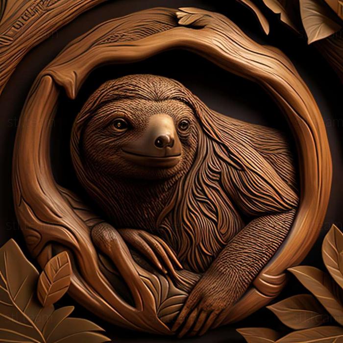 Animals sloth
